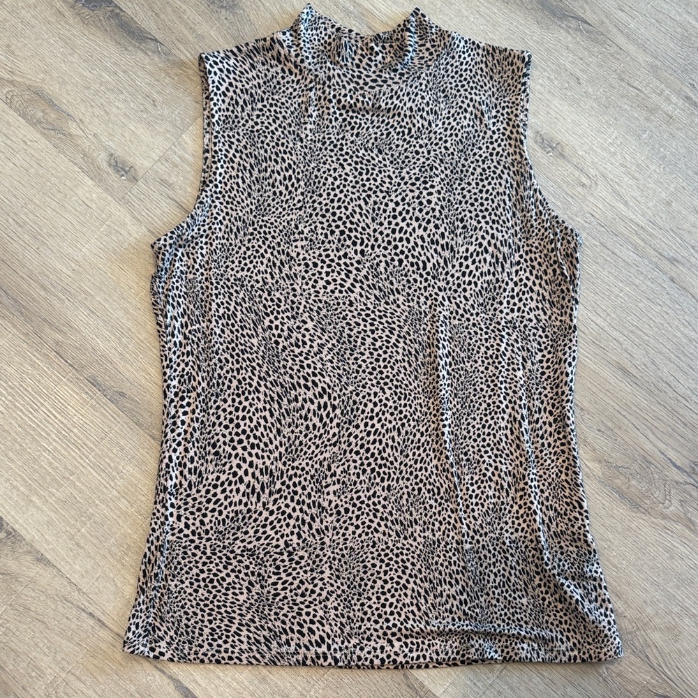 APT. 9 Animal Print Blouse